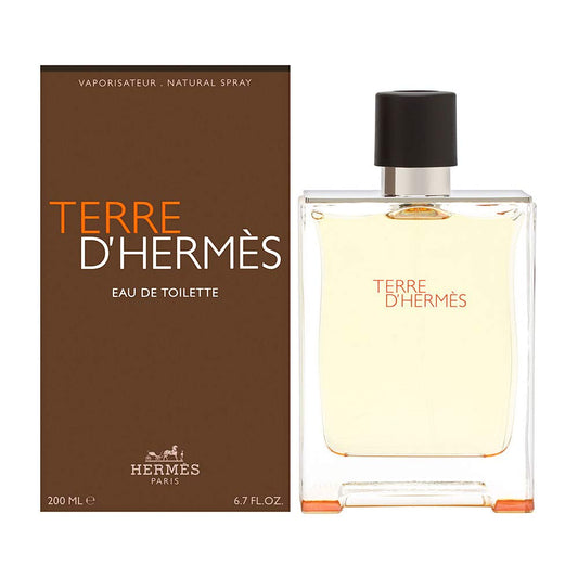 Hermès Terre d'Hermès bottle close-up for everyday wear and confidence.