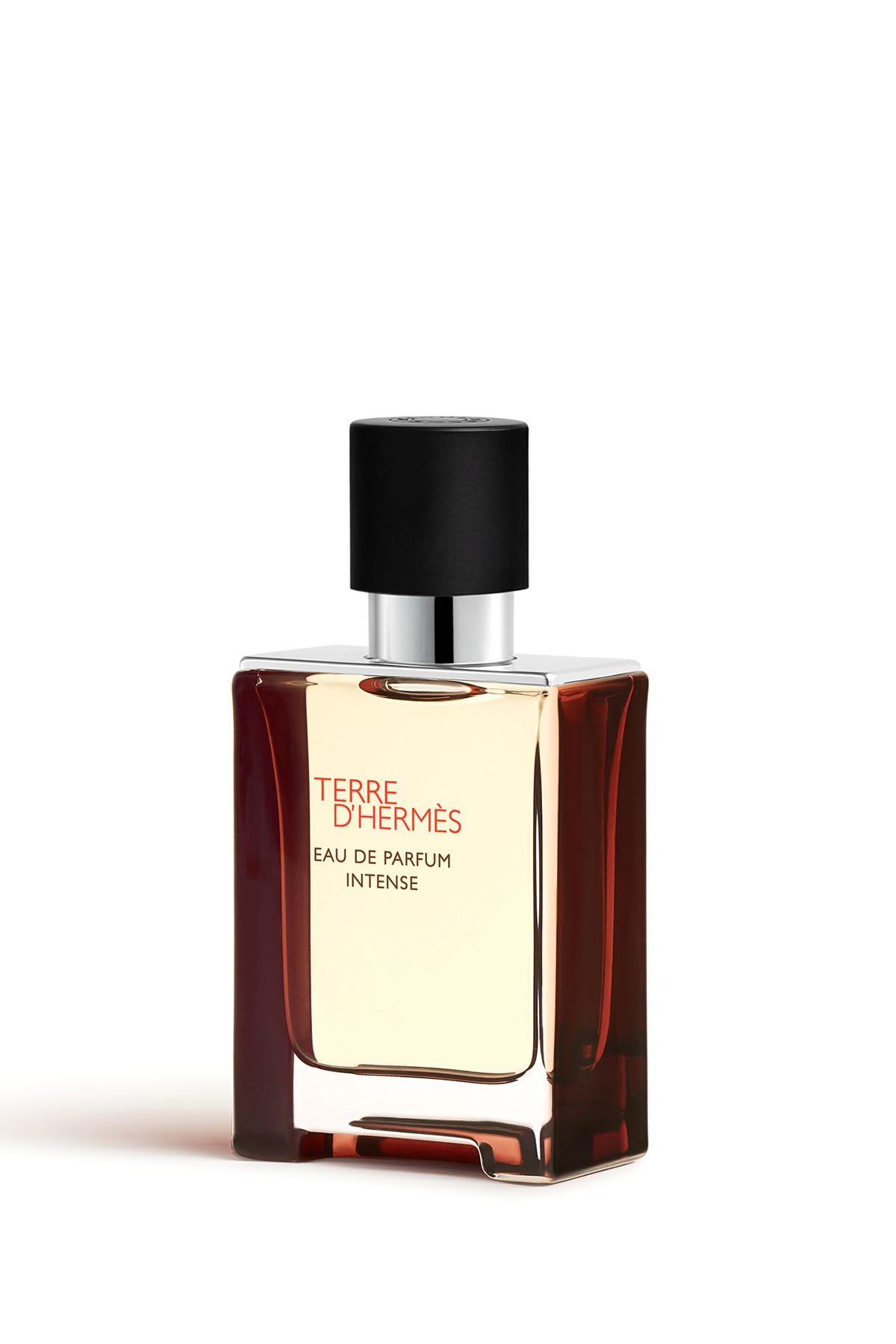 Hermès Terre D'Hermès EDP Intense bottle side view with notes