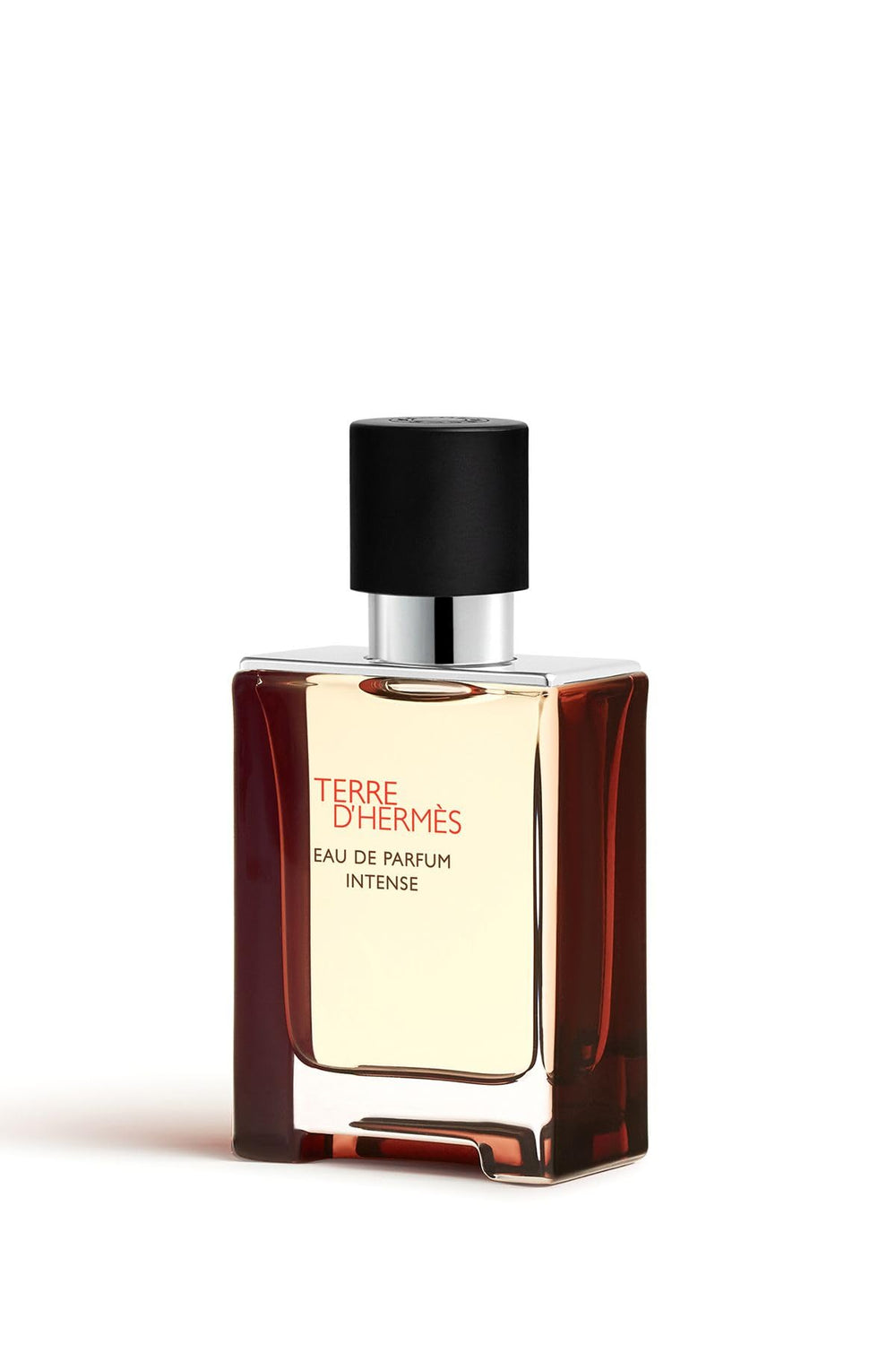 Hermès Terre D'Hermès EDP Intense bottle side view with notes