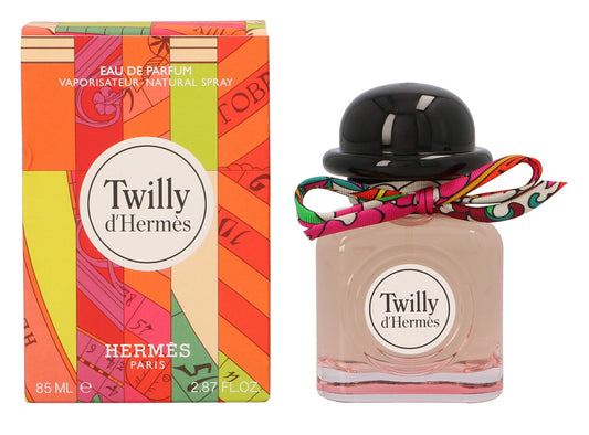 Hermès Twilly d'Hermès bottle side view for travel-friendly fragrance.