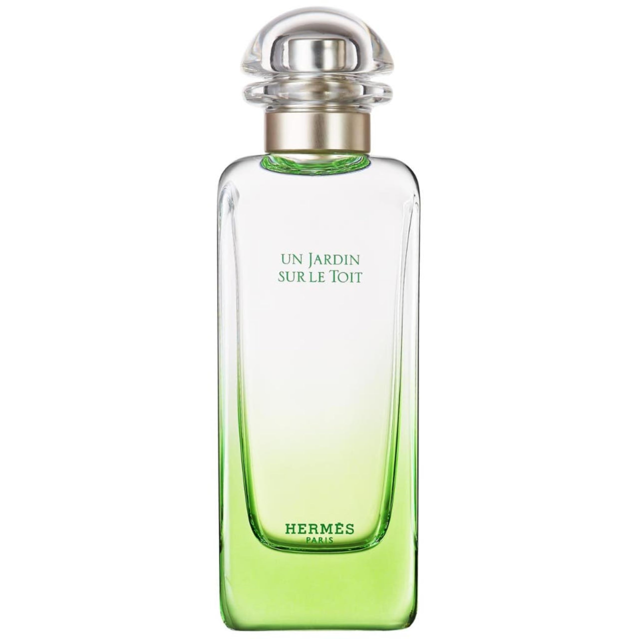 Hermès Un Jardin Sur Le Toit bottle pour showcases a bright, inviting scent for spring.