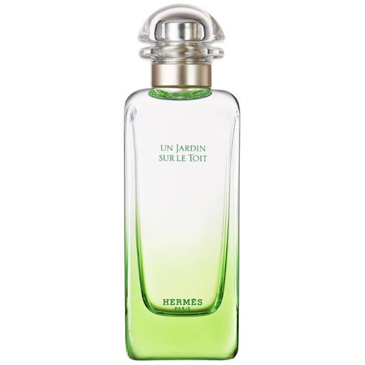 Hermès Un Jardin Sur Le Toit bottle pour showcases a bright, inviting scent for spring.