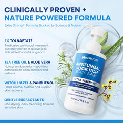 Hermon Antifungal Body Wash aloe-vera-essence signals soothing skin care