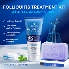 Hermon antifungal soap tea tree bar for daily cleansing