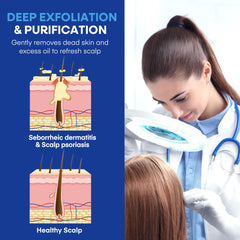 Hermon color-safe medicated shampoo ideal for dyed hair.