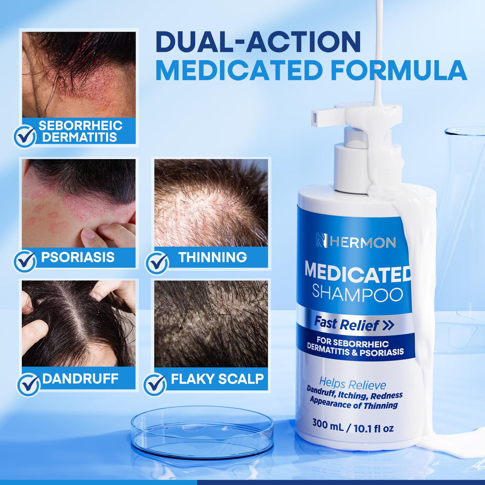 Hermon sulfate-free cleansing supports gentle care for color-treated hair.