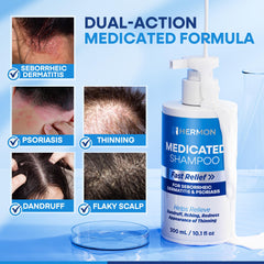 Hermon sulfate-free cleansing supports gentle care for color-treated hair.