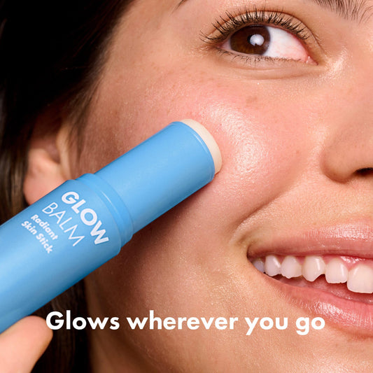 Hero Cosmetics Glow Balm packaging showing twist-stick design