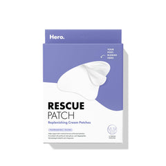 HERO COSMETICS Rescue Patch packaging highlights effortless post-blemish hydration