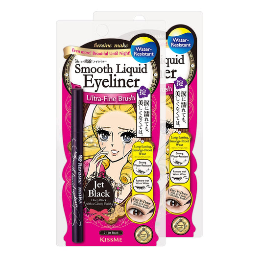 Heroine Make Cat Eye Liner with 0.1mm tip for precise, long-lasting definition.