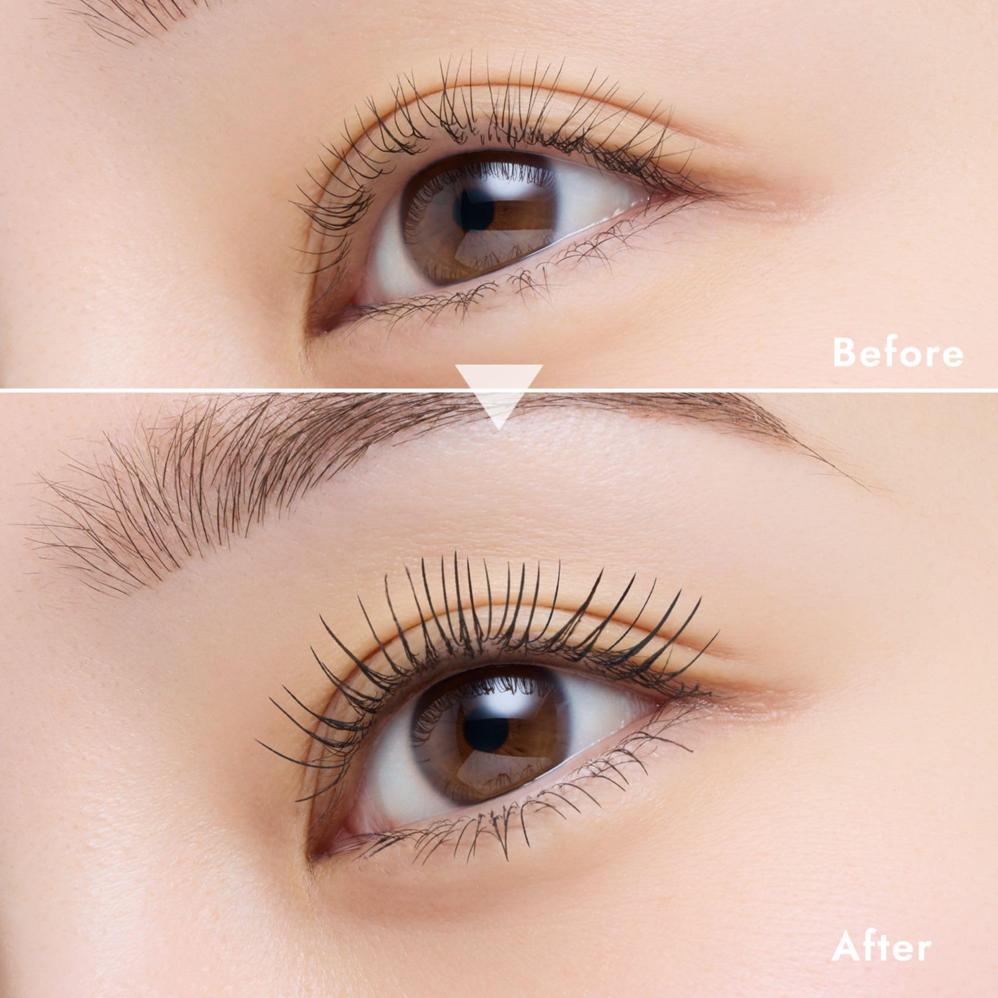 Heroine Make Lash Hype heat-activated curl after-drying for lasting lift
