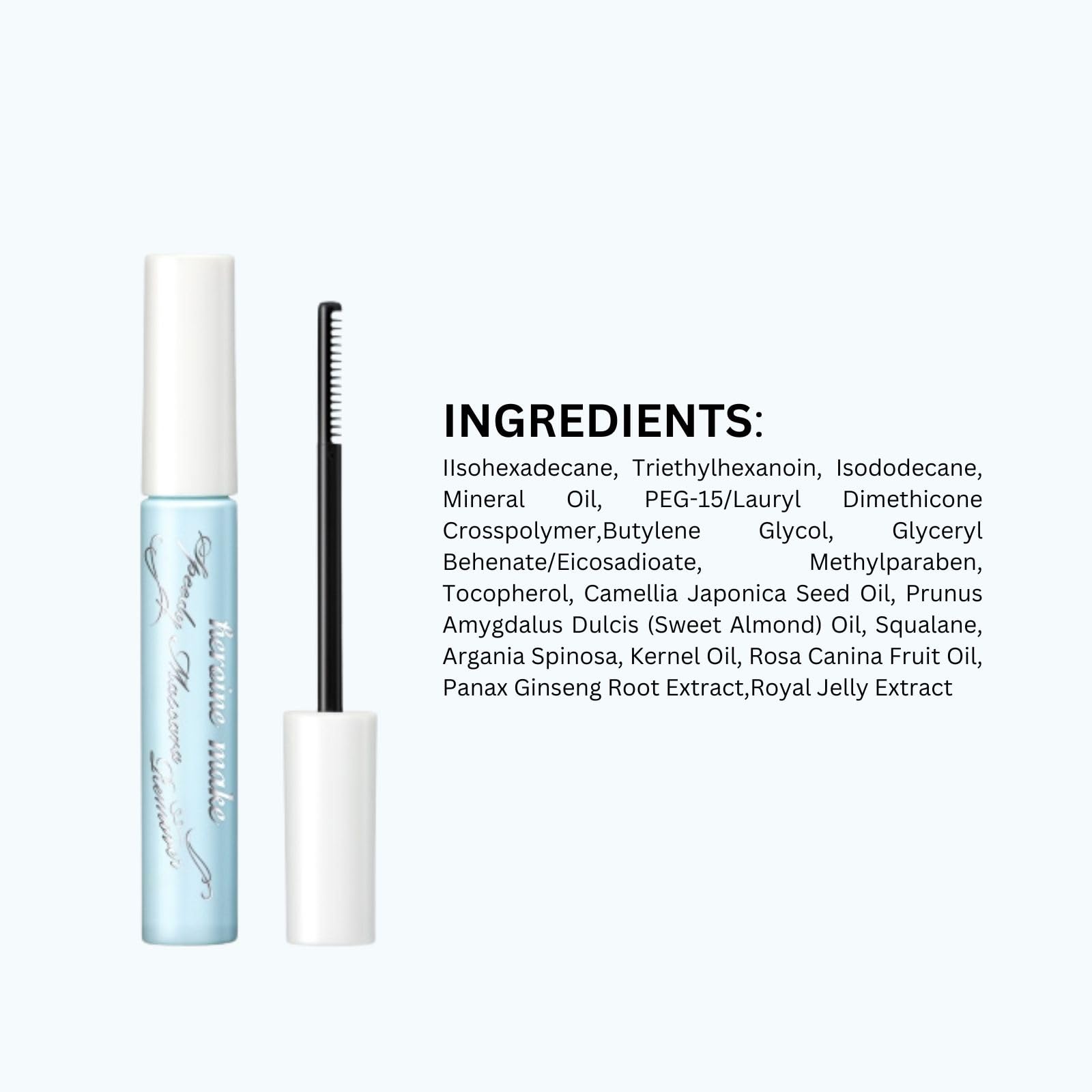 Heroine Make Mascara Remover daily-use routine for clean lashes