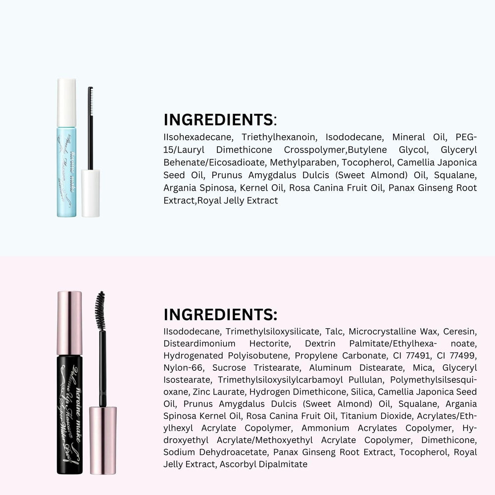 Heroine Make compatible with standard eye makeup remover for safe removal