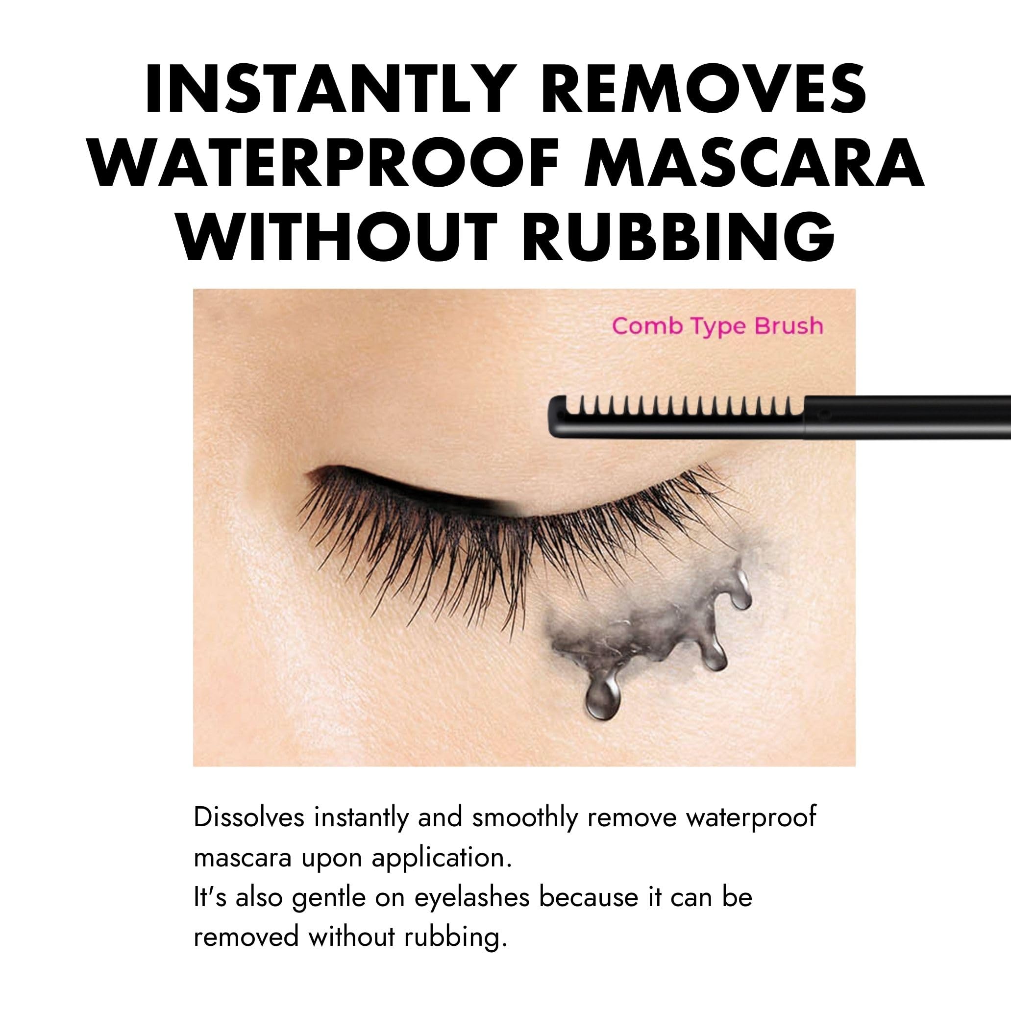 Heroine Make Speedy Mascara Remover packaging shown for travel-friendly single-stick design.