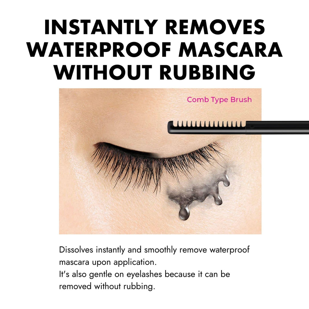 Heroine Make Speedy Mascara Remover packaging shown for travel-friendly single-stick design.