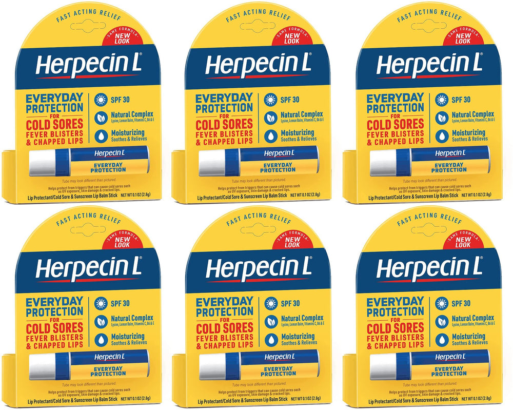 Herpecin-L SPF 30 lip balm for daily lip protection against sun and dryness.