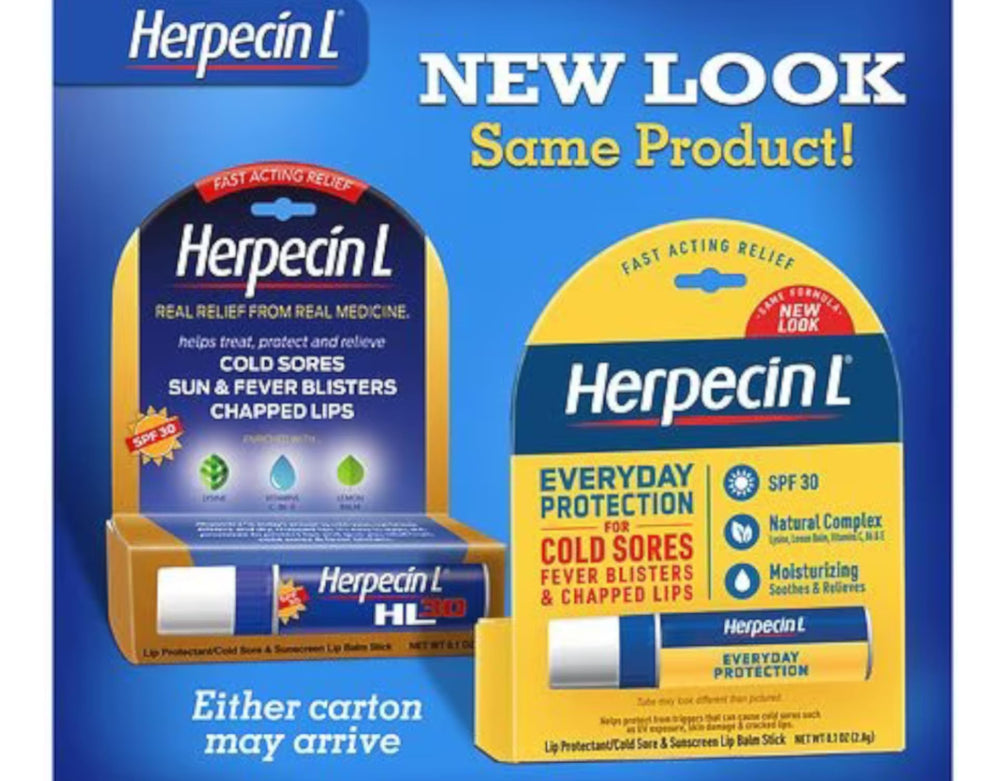 Herpecin L lip protectant SPF 30 moisturized lips after application.