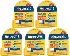 Herpecin-L SPF 30 lip protectant tube providing smooth lip protection for daily wear.