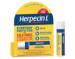 Herpecin-L travel-size lip balm pack helps stay protected on the go.