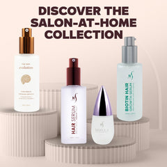 Two-pack packaging highlighting value of HerStyler Evolution Argan Oil Serum.