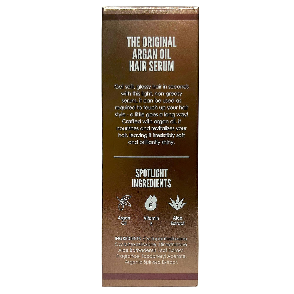 HerStyler lightweight serum absorbed quickly, leaving hair soft.