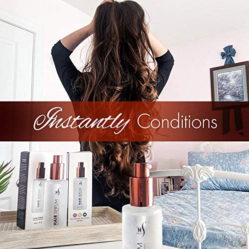 HerStyler Serum curly-straight-flex demonstrates versatile styling for all textures