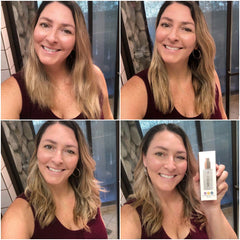 HerStyler Serum shine-finish emphasizes glossy, healthy-looking tresses