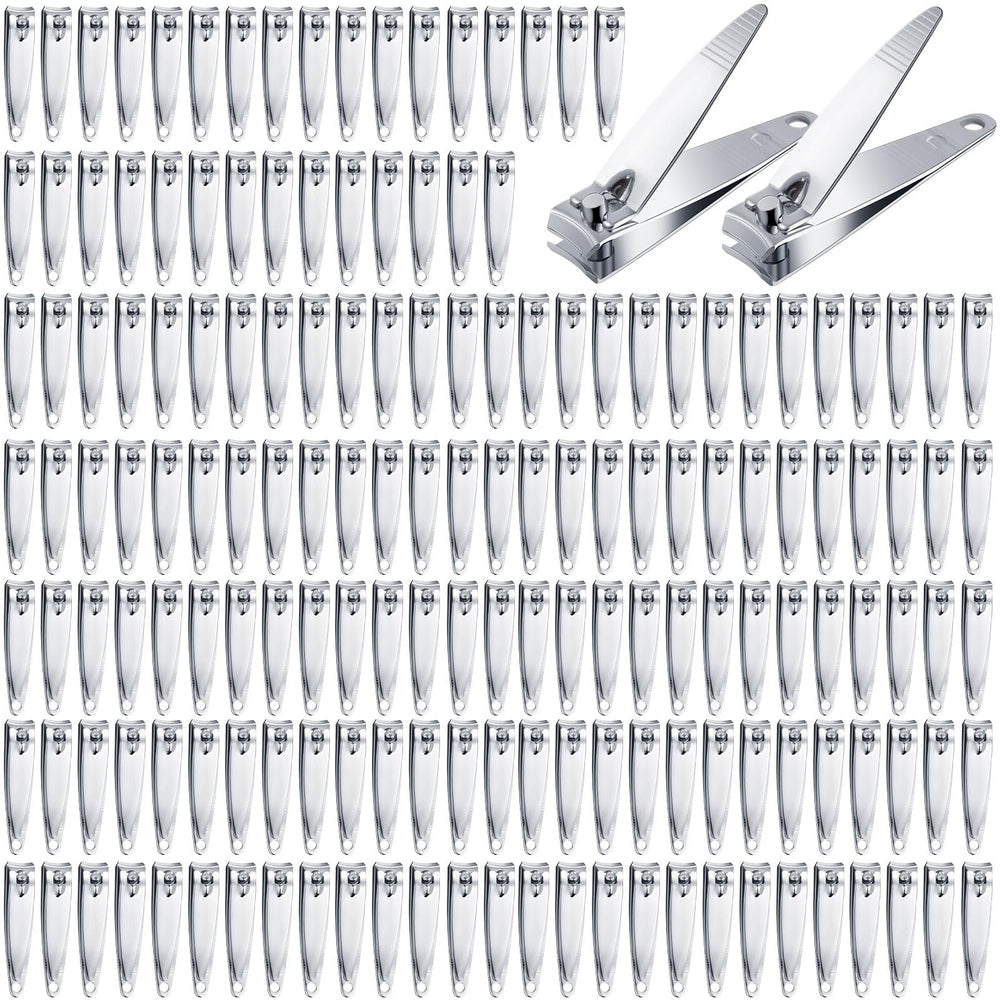 HESTYA nail clippers bulk pack in stainless steel for durable daily use.