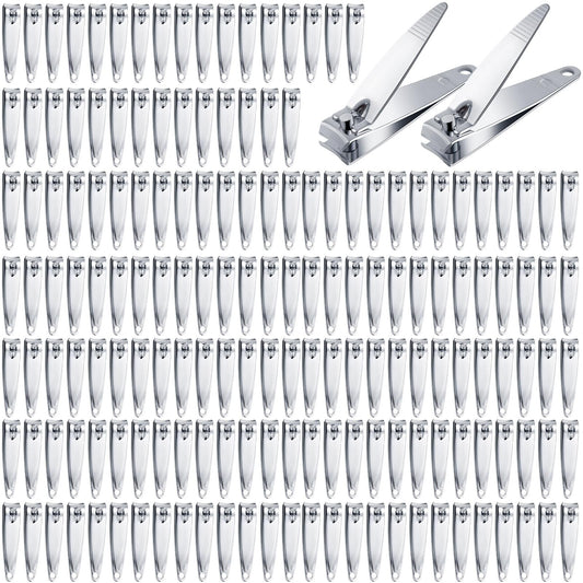 HESTYA nail clippers bulk pack in stainless steel for durable daily use.