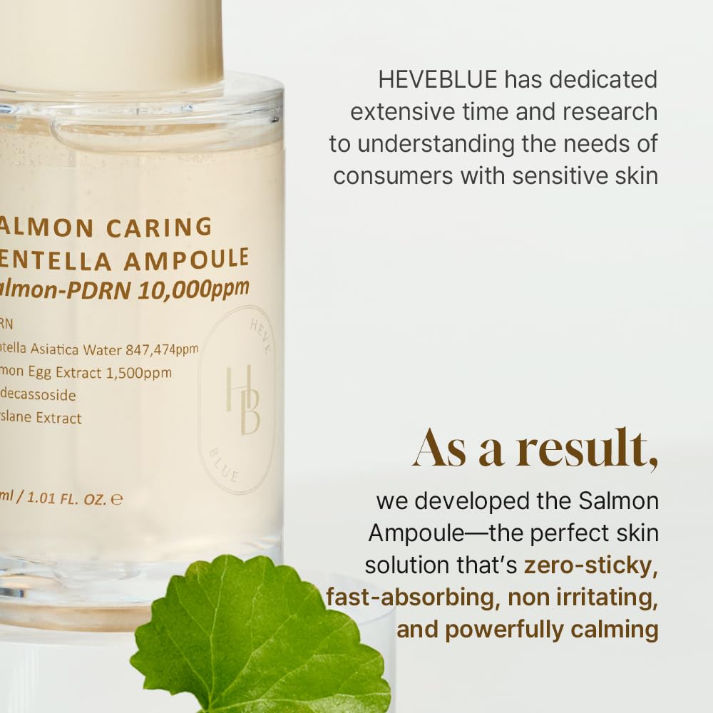 HEVEBLUE Avocado peptide EFFPUIP protection feature highlights barrier support.