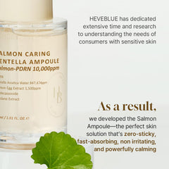 HEVEBLUE Avocado peptide EFFPUIP protection feature highlights barrier support.