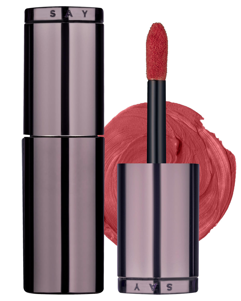 H HEVVY Dear Sorbet lip tint packaging highlights vegan formula for ethical beauty.