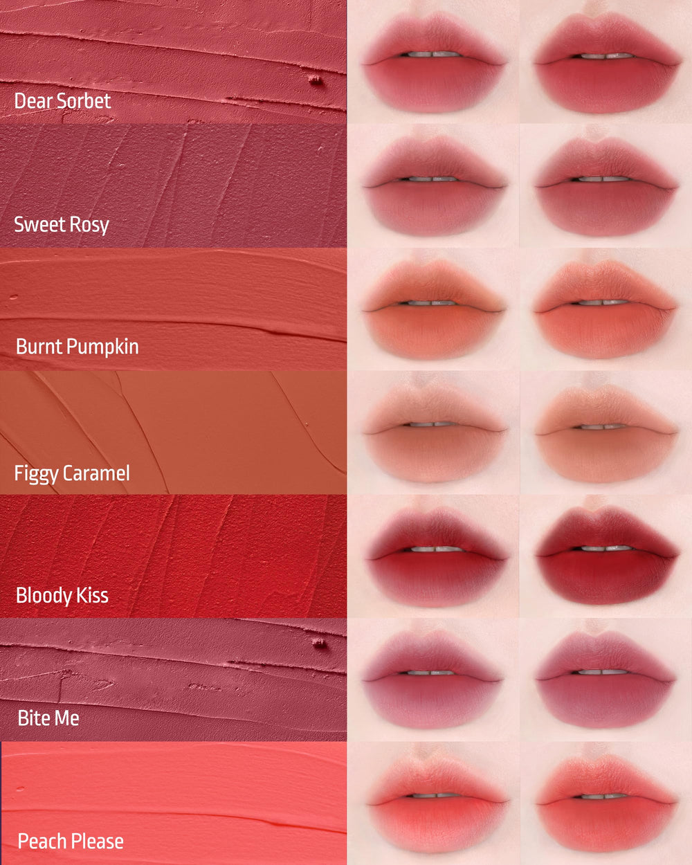 H HEVVY multi-use lip-cheek tint on skin shows blending capability.