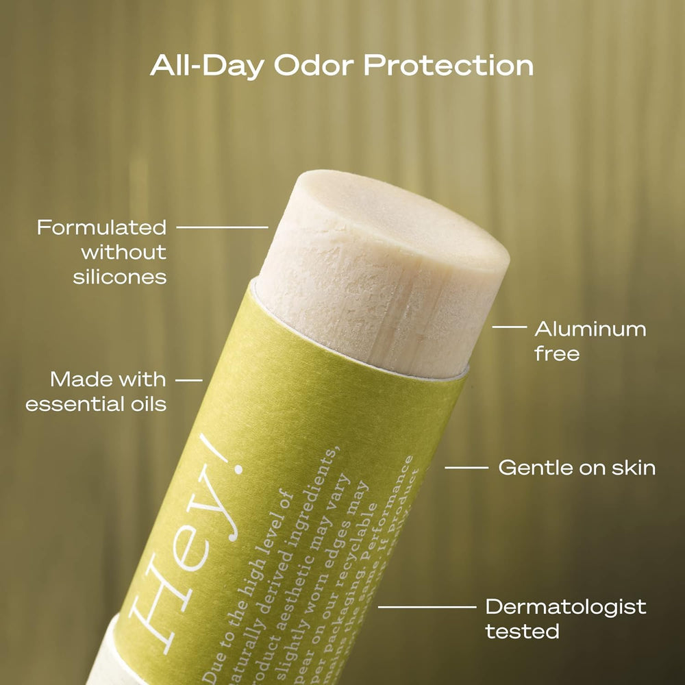 Hey Humans deodorant cucumber-kiwi fragrance travel pack demonstrates portability.