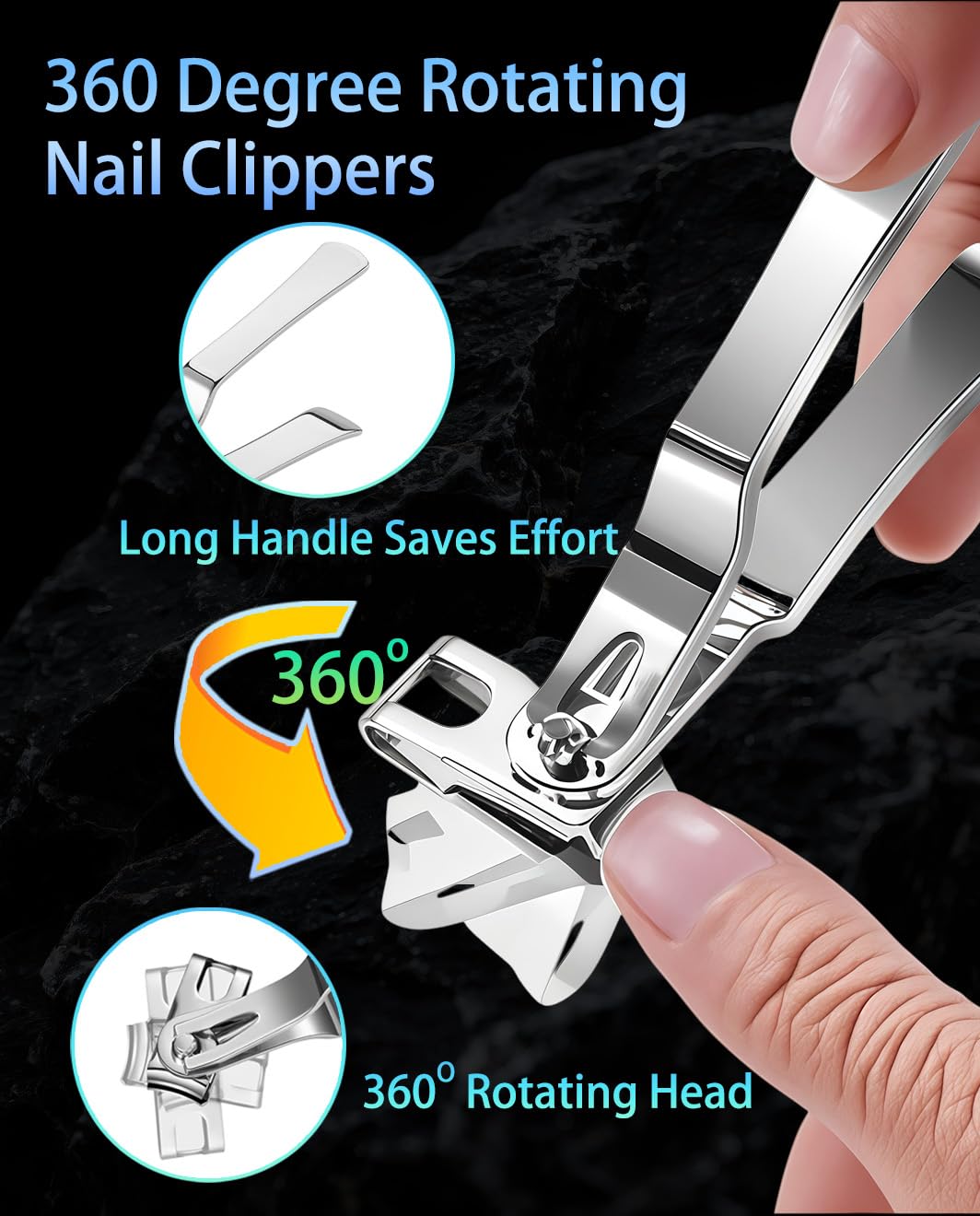 HEYCROWN extended clamp arm and wider catcher ease handling