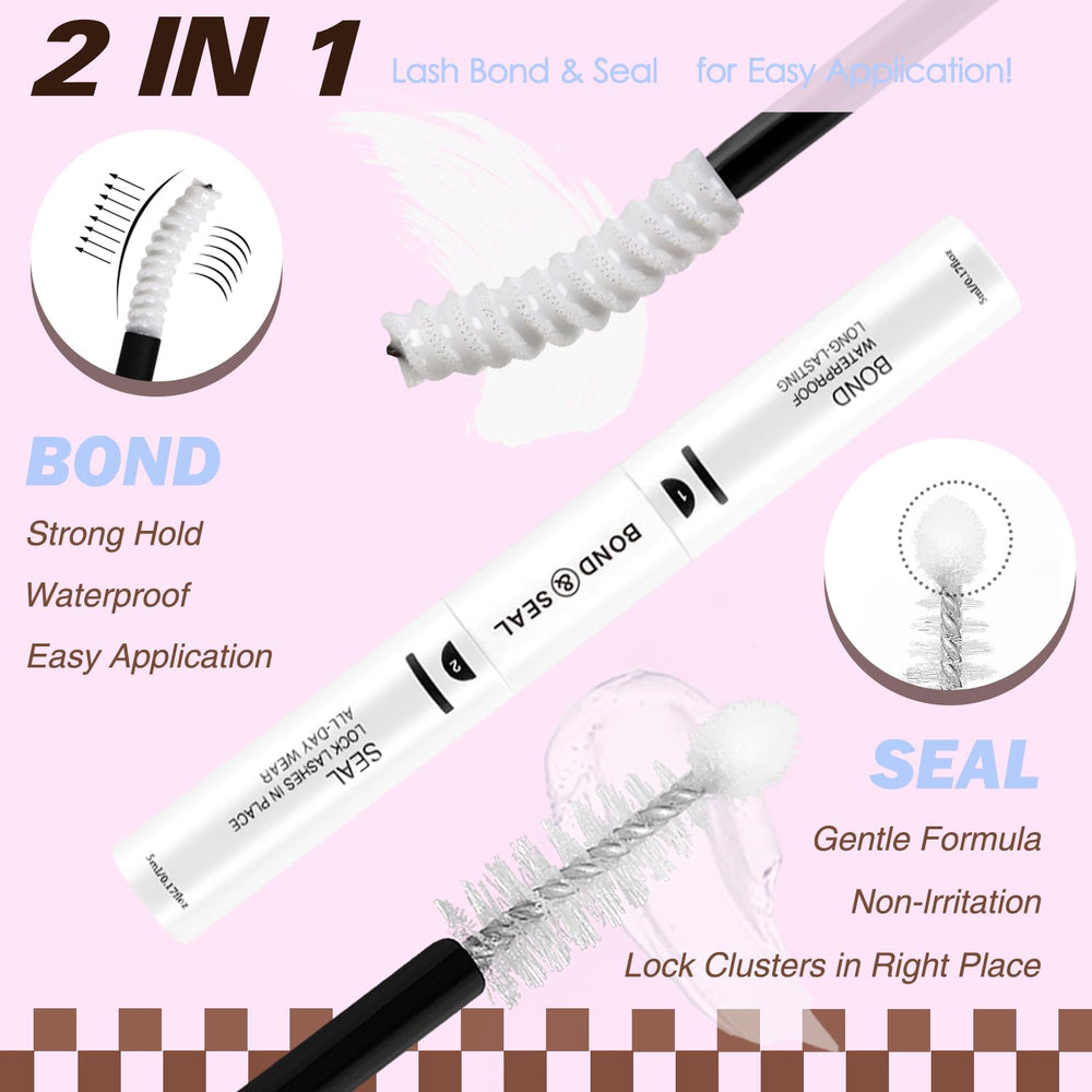 HEYWINK reusable lash clusters offer multiple applications with consistent curl