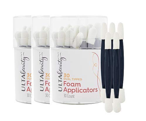 HGB dual-tipped foam applicators for precise eye makeup blending and liner definition.
