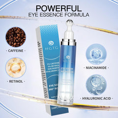 HGTG Eye Serum with 5% caffeine supports microcirculation around the eyes