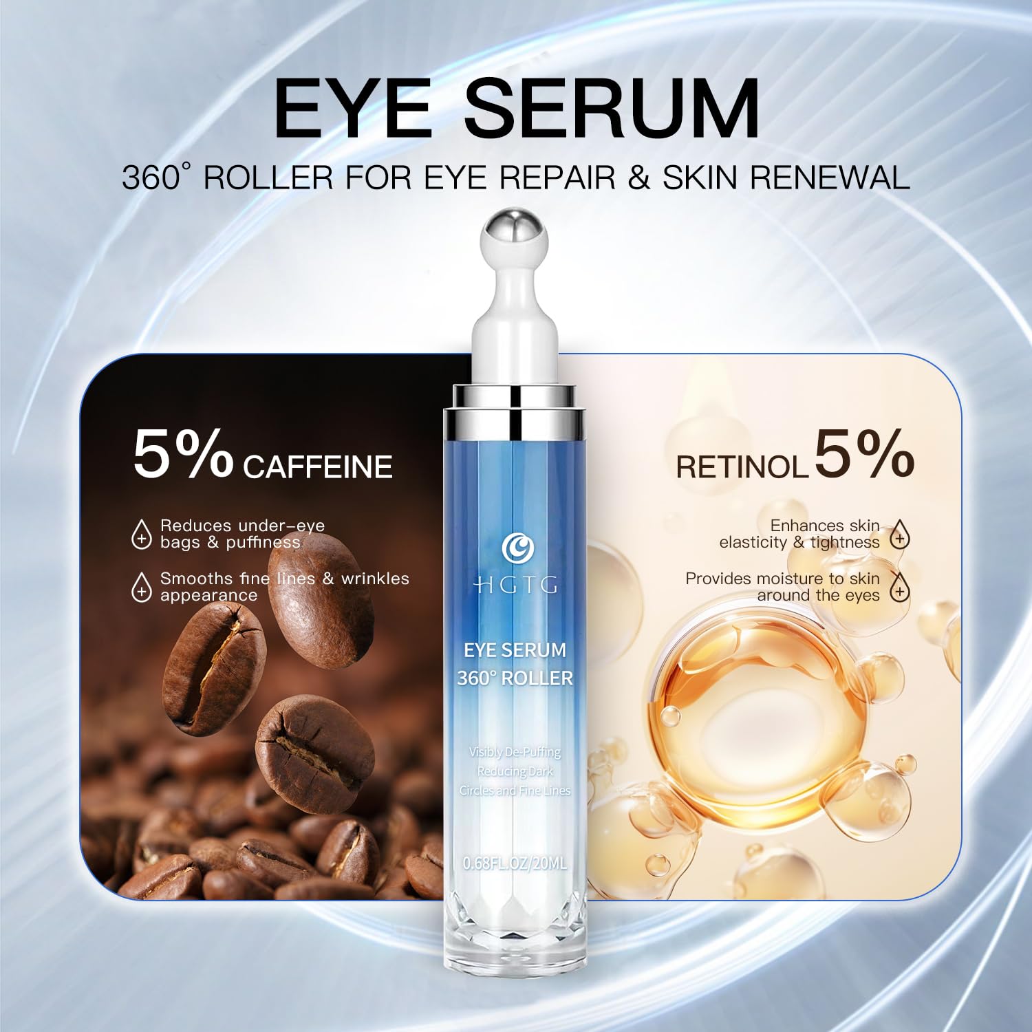 HGTG Eye Serum helps reduce eye puffiness with hydration