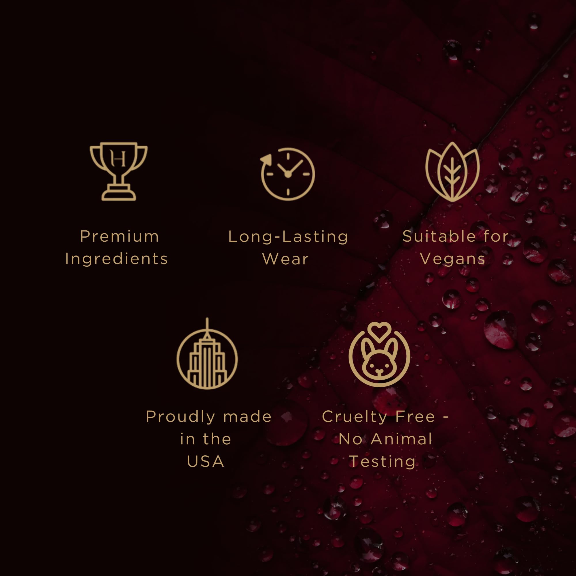 Masculine design and deep aroma suit evening events.