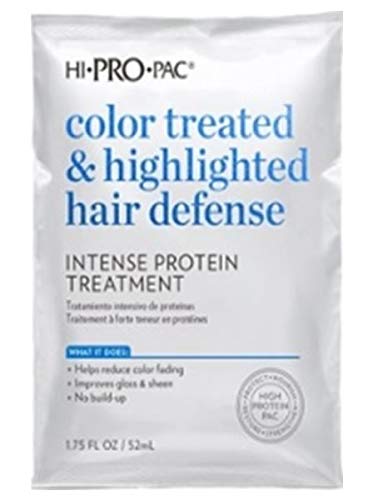 Hi-Pro-Pac Color Treated Intense Protein Treatment bottle for vibrant color and strengthened hair