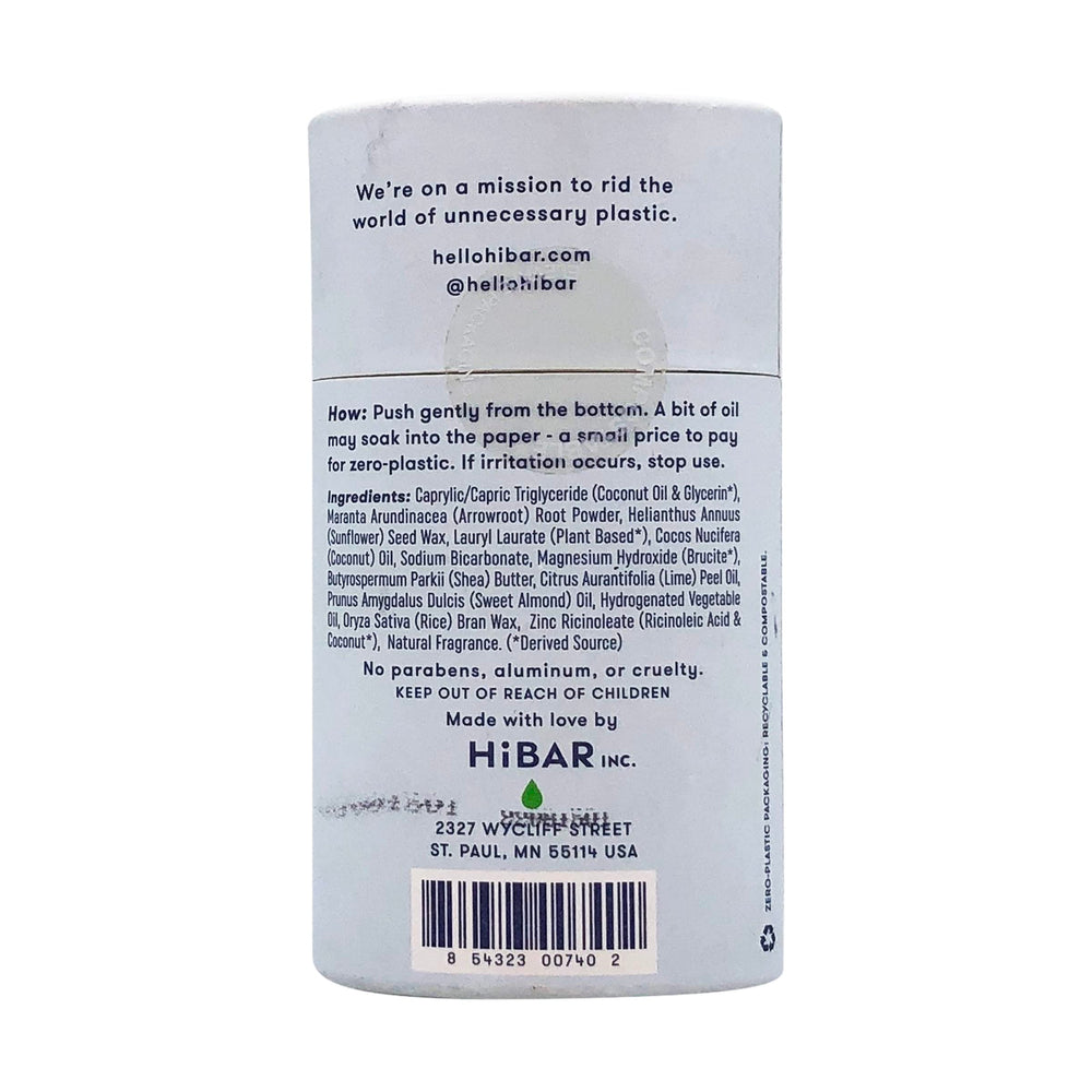 HiBAR lime seed oil natural fragrance for balance and freshness