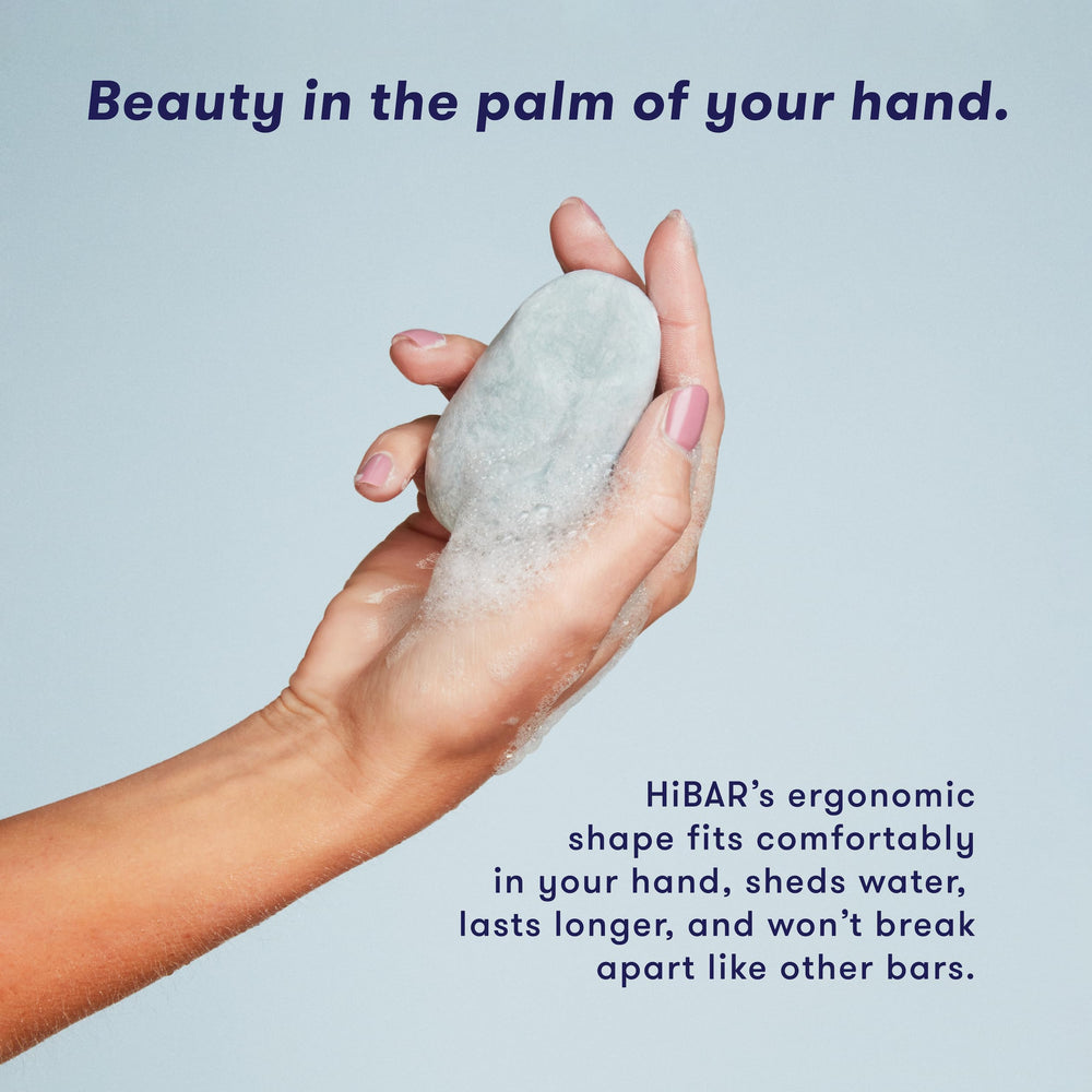 HIBAR packaging is plastic-free and recyclable for sustainable routines