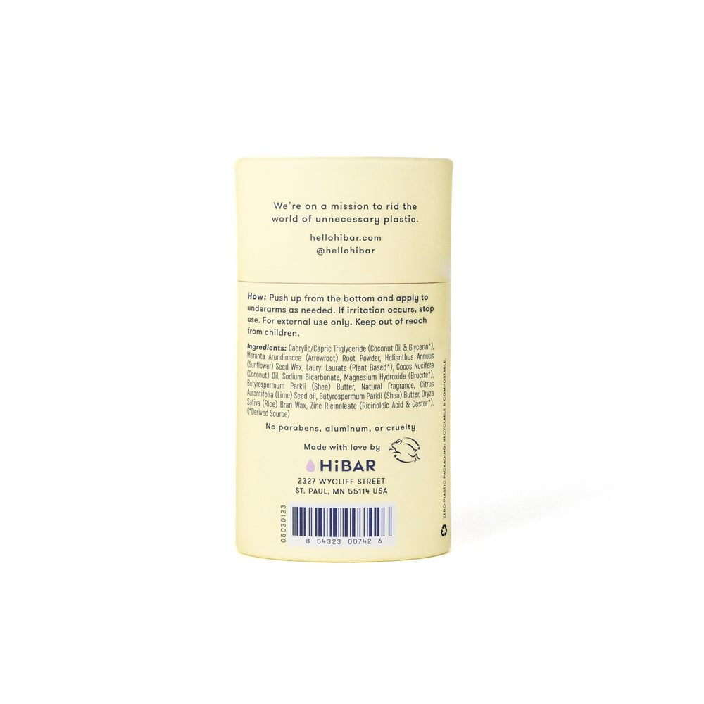 HIBAR recyclable packaging emphasizes eco-friendly choice in store display.
