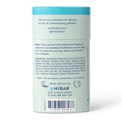 HIBAR Aluminum-free formula supports daily freshness without irritation
