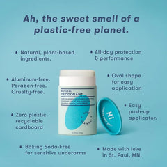 HIBAR Sensitive deodorant creamy glide for smooth application on sensitive skin