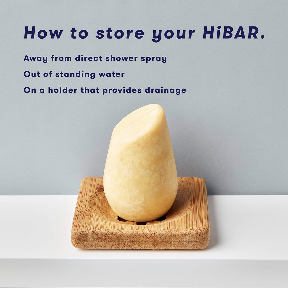 HIBAR Soothe bar with eco-friendly, Leaping Bunny certified packaging