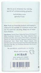 HiBAR ingredient line-up showing sunflower seed wax for smooth glide
