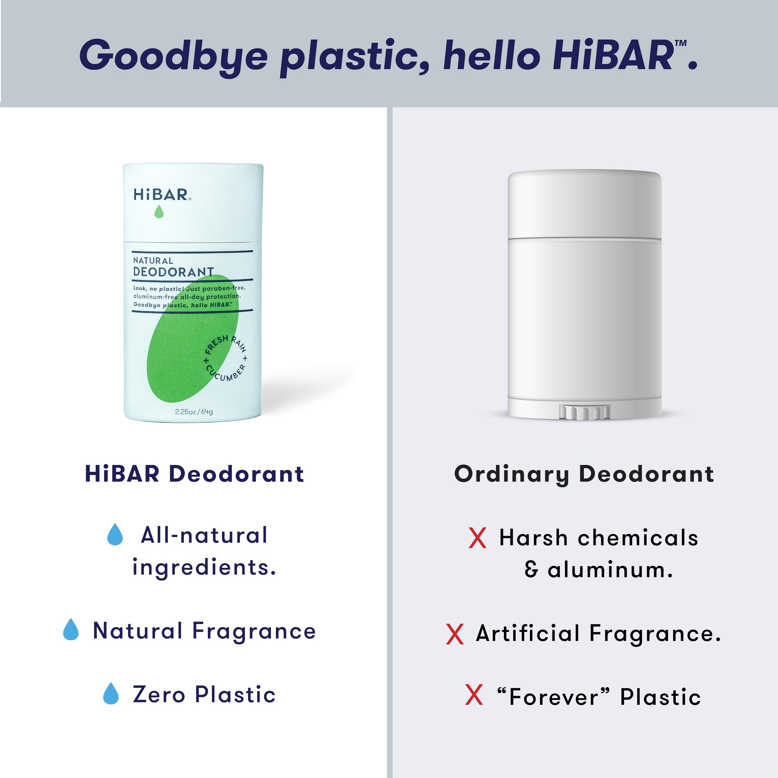 HiBAR vegan deodorant with Leaping Bunny certification and cruelty-free values.
