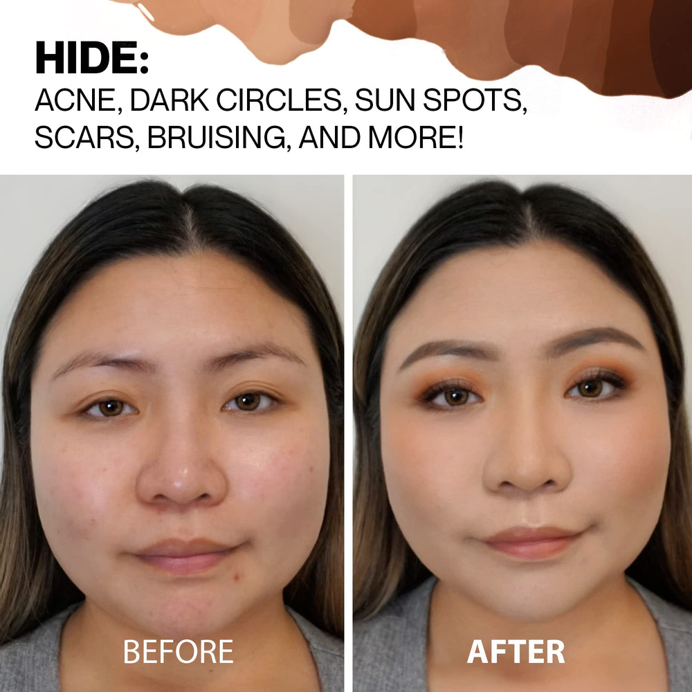 Hide Liquid Concealer Almond blemish camouflage without clogging pores.